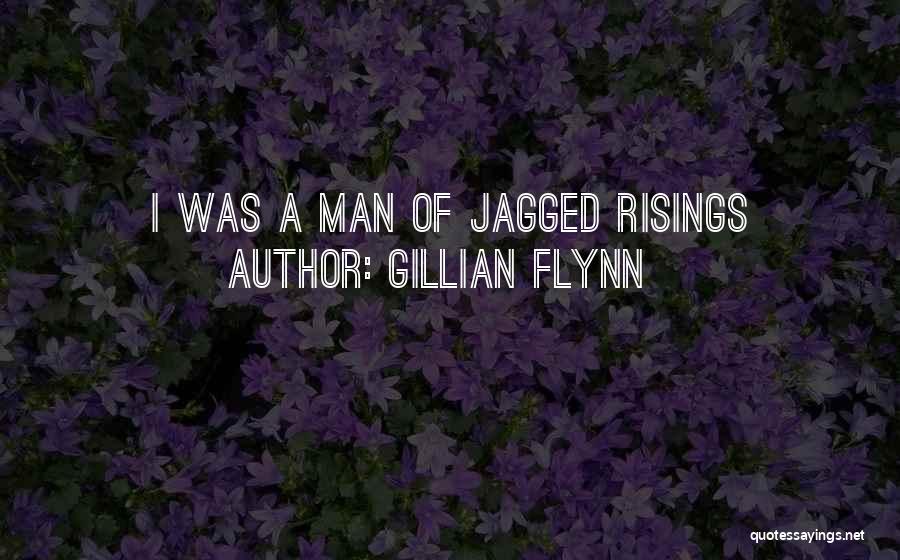 Gillian Flynn Quotes: I Was A Man Of Jagged Risings