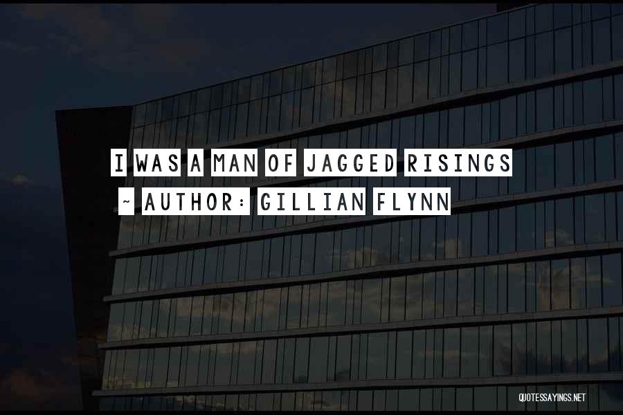 Gillian Flynn Quotes: I Was A Man Of Jagged Risings