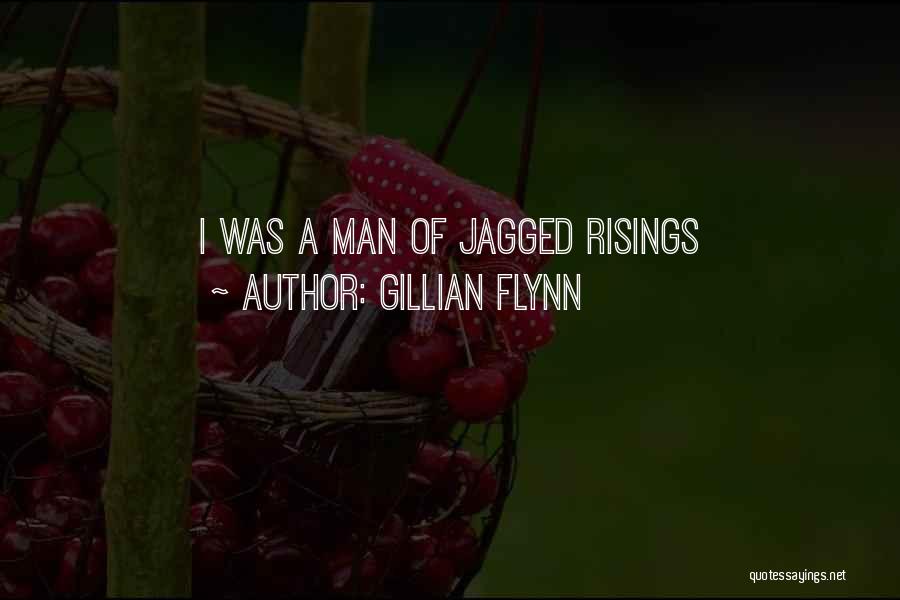 Gillian Flynn Quotes: I Was A Man Of Jagged Risings