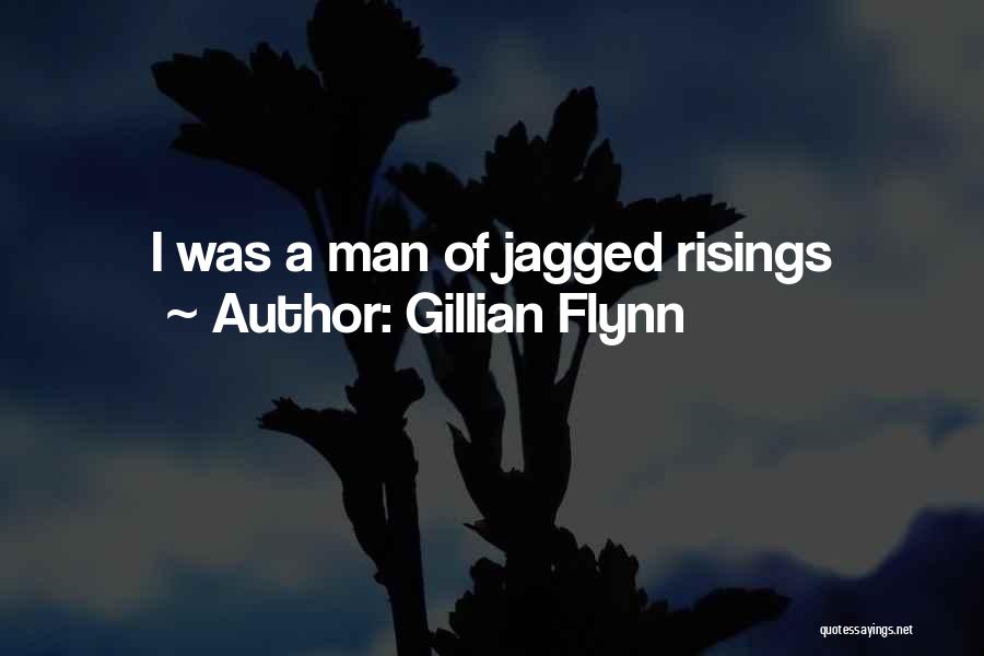 Gillian Flynn Quotes: I Was A Man Of Jagged Risings