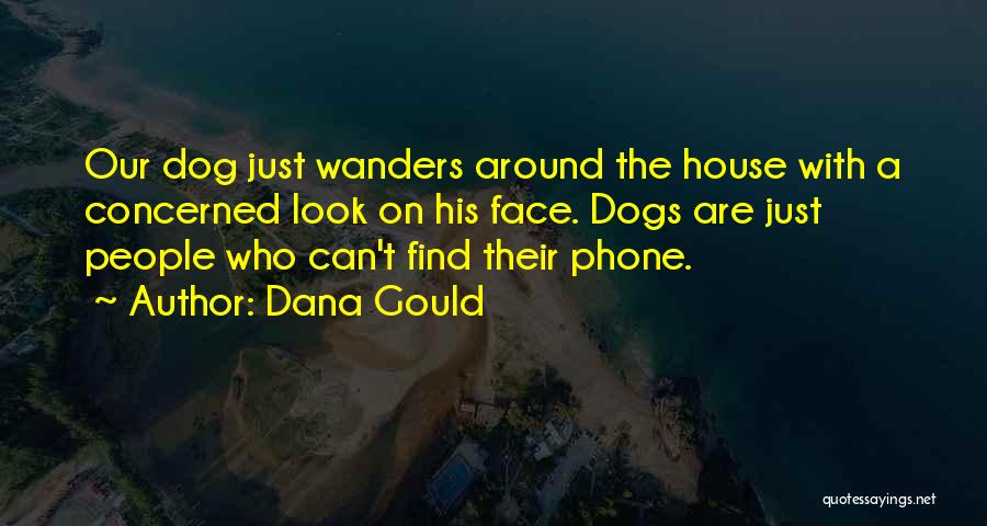 Dana Gould Quotes: Our Dog Just Wanders Around The House With A Concerned Look On His Face. Dogs Are Just People Who Can't