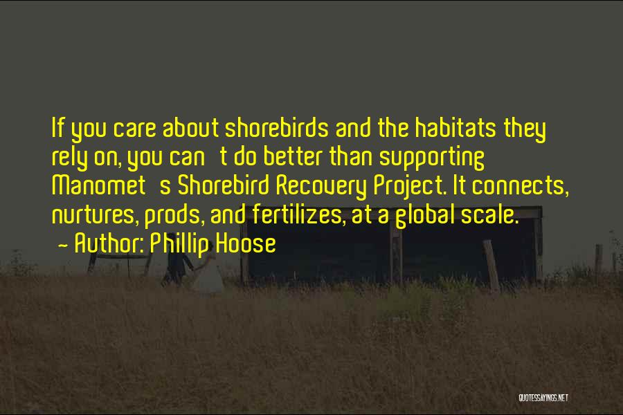 Phillip Hoose Quotes: If You Care About Shorebirds And The Habitats They Rely On, You Can't Do Better Than Supporting Manomet's Shorebird Recovery