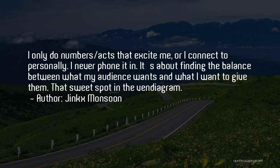 Jinkx Monsoon Quotes: I Only Do Numbers/acts That Excite Me, Or I Connect To Personally. I Never Phone It In. It's About Finding
