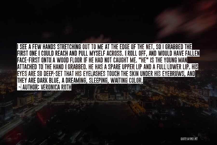 Veronica Roth Quotes: I See A Few Hands Stretching Out To Me At The Edge Of The Net, So I Grabbed The First