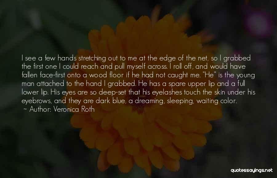 Veronica Roth Quotes: I See A Few Hands Stretching Out To Me At The Edge Of The Net, So I Grabbed The First