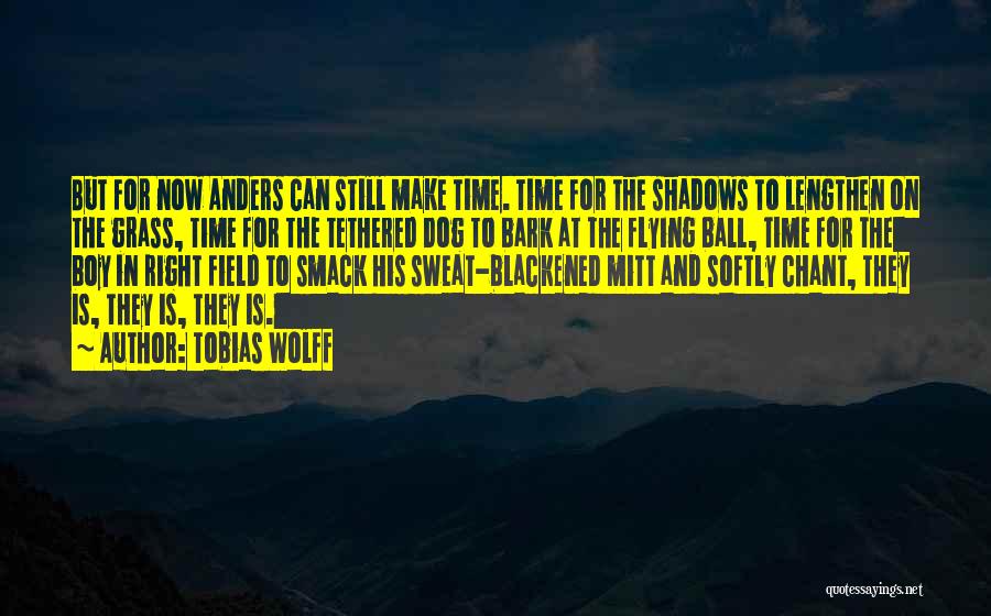 Tobias Wolff Quotes: But For Now Anders Can Still Make Time. Time For The Shadows To Lengthen On The Grass, Time For The