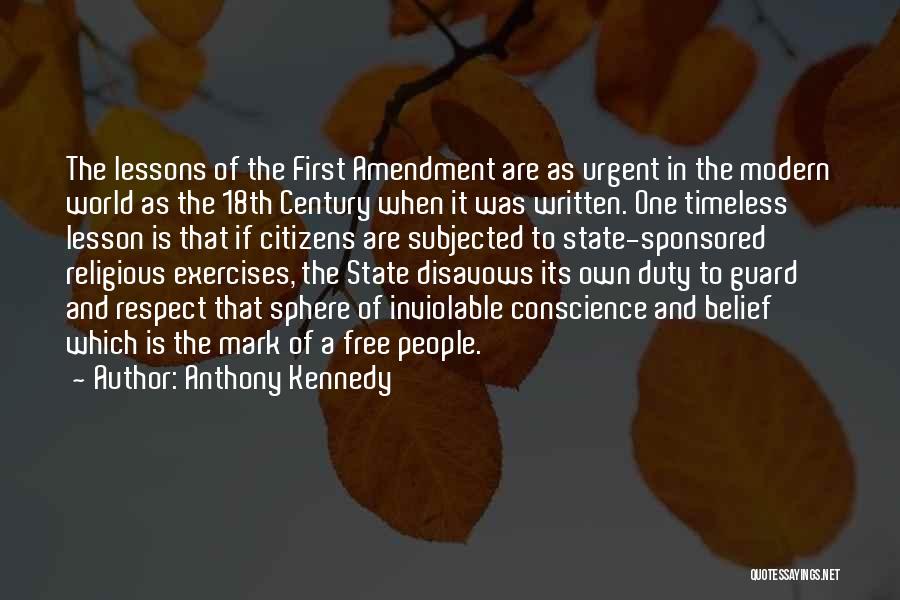 18th Century Quotes By Anthony Kennedy