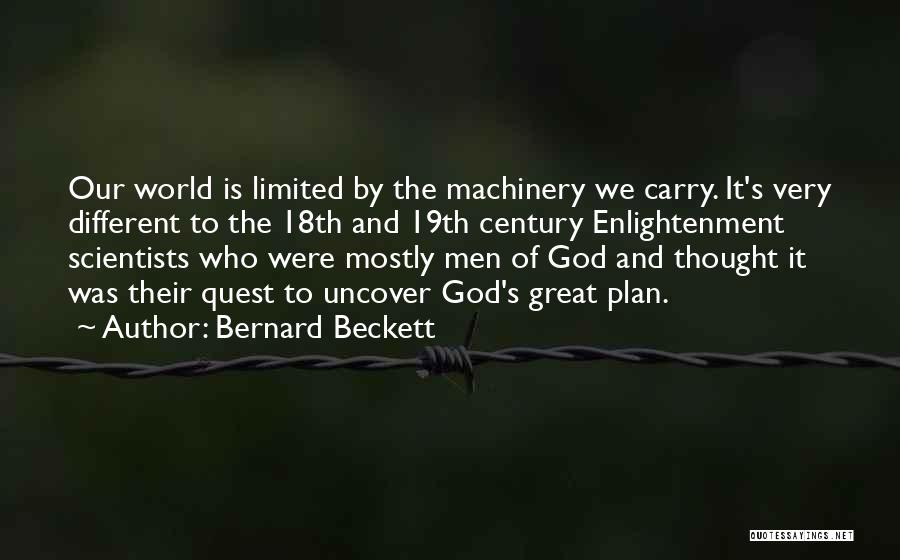 18th Century Quotes By Bernard Beckett