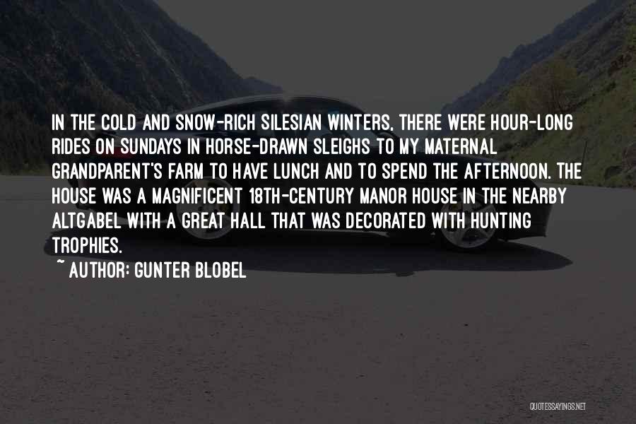 18th Century Quotes By Gunter Blobel