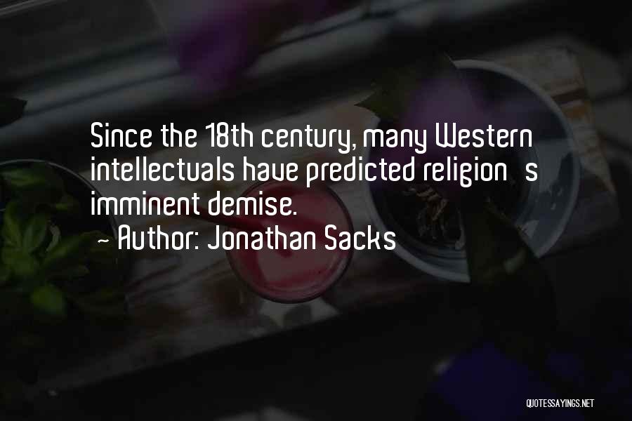 18th Century Quotes By Jonathan Sacks