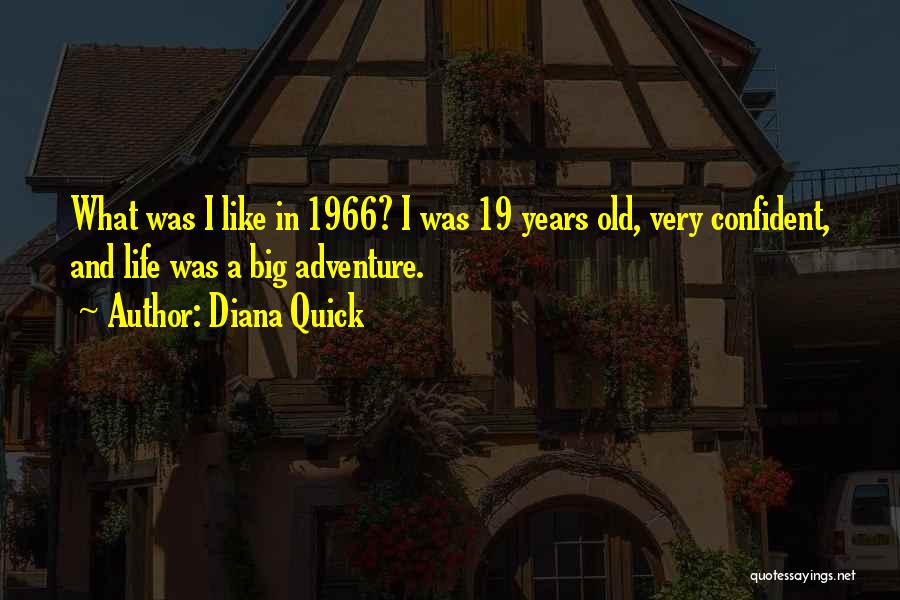 19 Years Old Quotes By Diana Quick