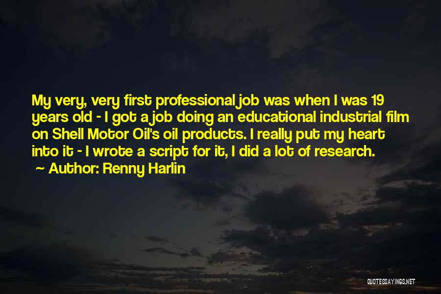 19 Years Old Quotes By Renny Harlin