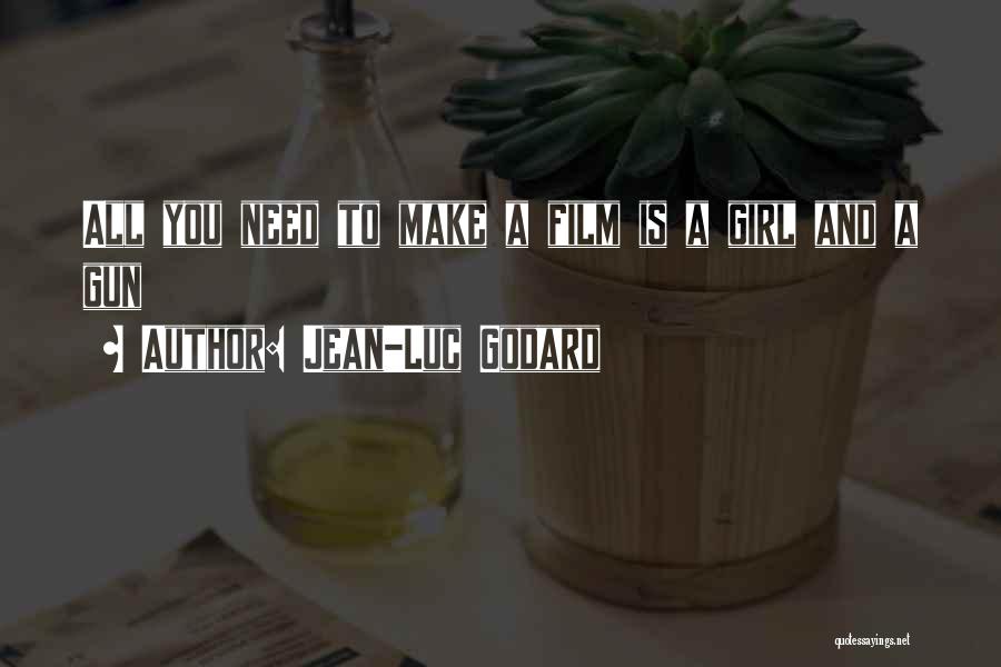 Jean-Luc Godard Quotes: All You Need To Make A Film Is A Girl And A Gun