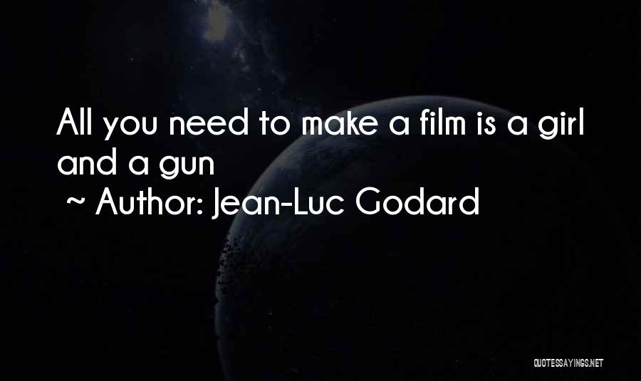 Jean-Luc Godard Quotes: All You Need To Make A Film Is A Girl And A Gun