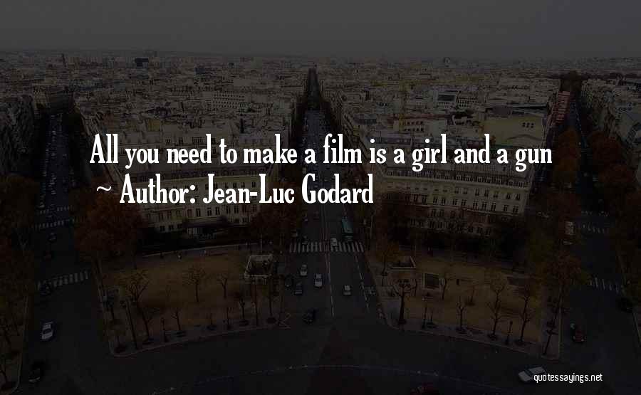 Jean-Luc Godard Quotes: All You Need To Make A Film Is A Girl And A Gun