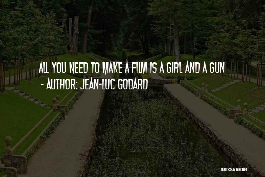 Jean-Luc Godard Quotes: All You Need To Make A Film Is A Girl And A Gun