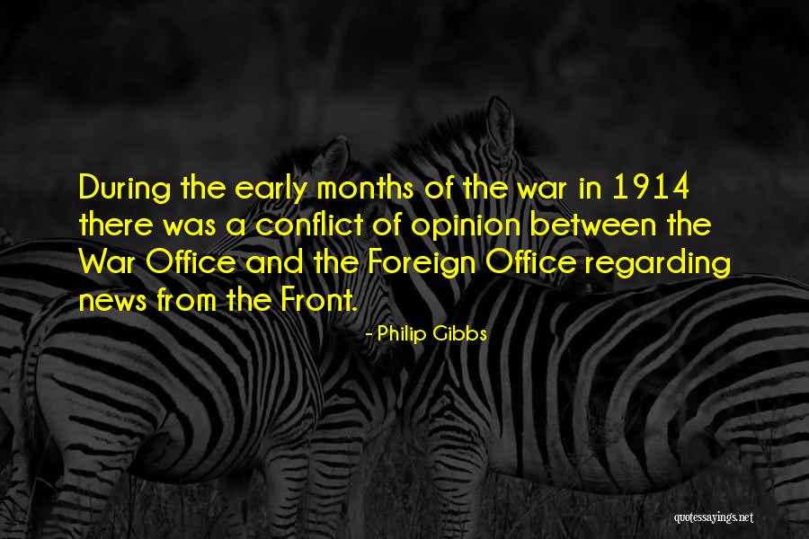1914 War Quotes By Philip Gibbs