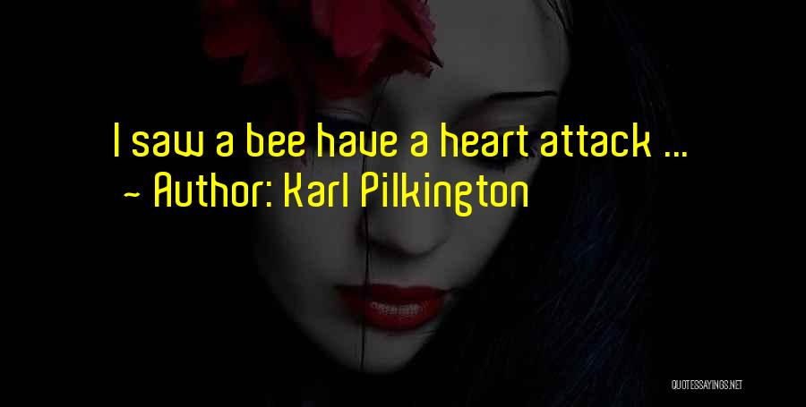 Karl Pilkington Quotes: I Saw A Bee Have A Heart Attack ...