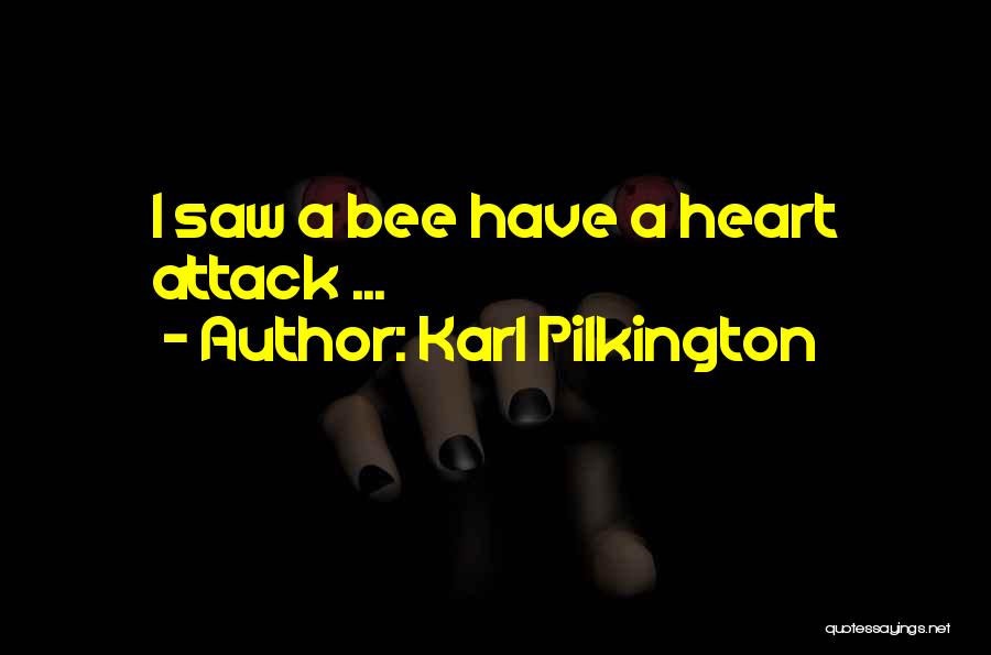 Karl Pilkington Quotes: I Saw A Bee Have A Heart Attack ...