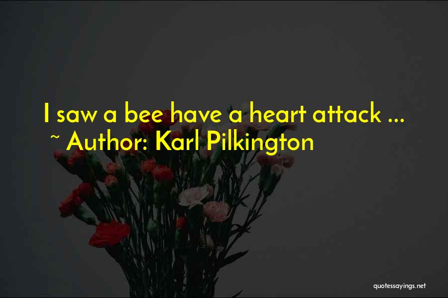 Karl Pilkington Quotes: I Saw A Bee Have A Heart Attack ...