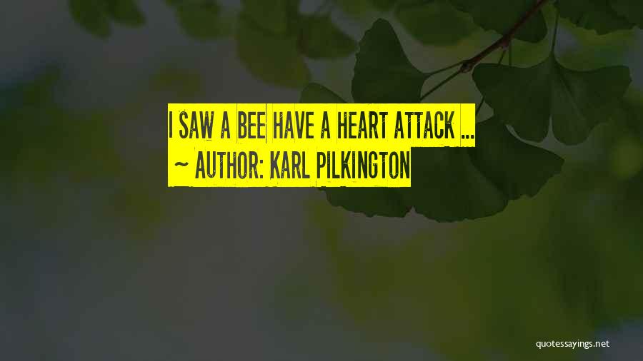 Karl Pilkington Quotes: I Saw A Bee Have A Heart Attack ...