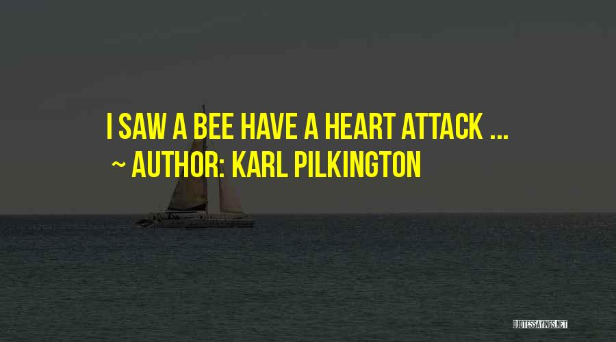 Karl Pilkington Quotes: I Saw A Bee Have A Heart Attack ...