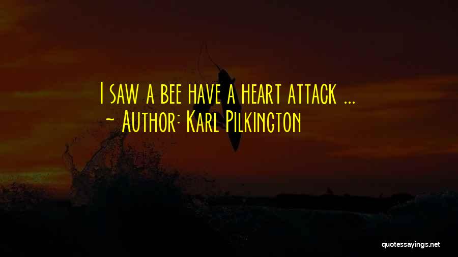 Karl Pilkington Quotes: I Saw A Bee Have A Heart Attack ...