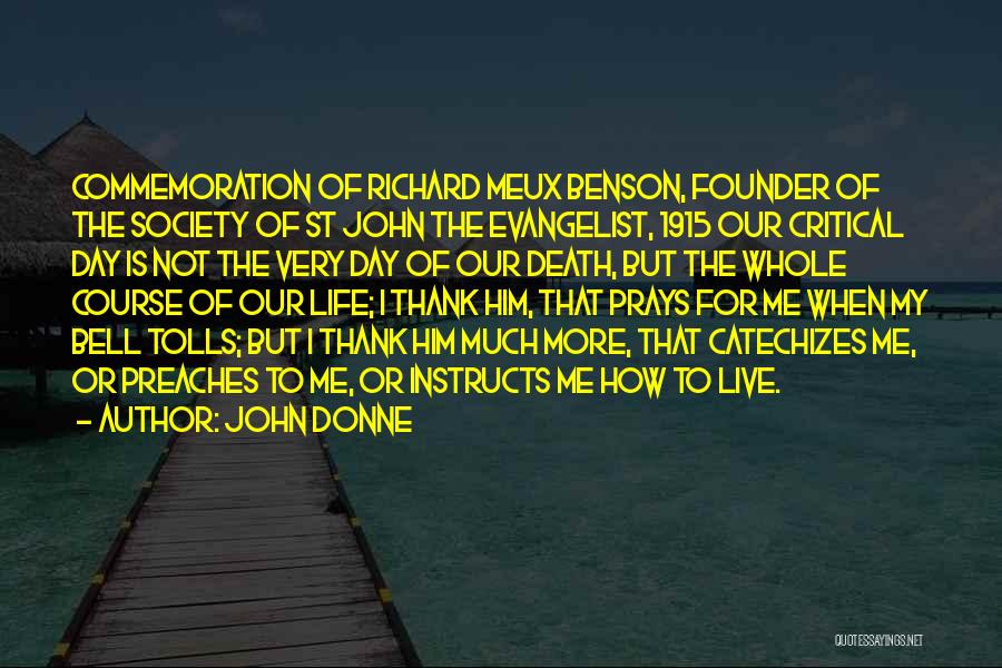 1915 Quotes By John Donne