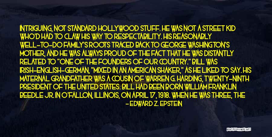 1918 Quotes By Edward Z. Epstein