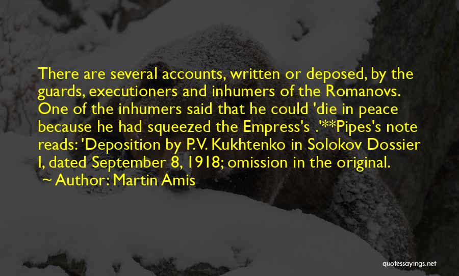 1918 Quotes By Martin Amis