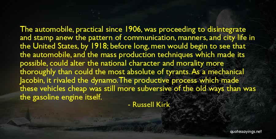 1918 Quotes By Russell Kirk