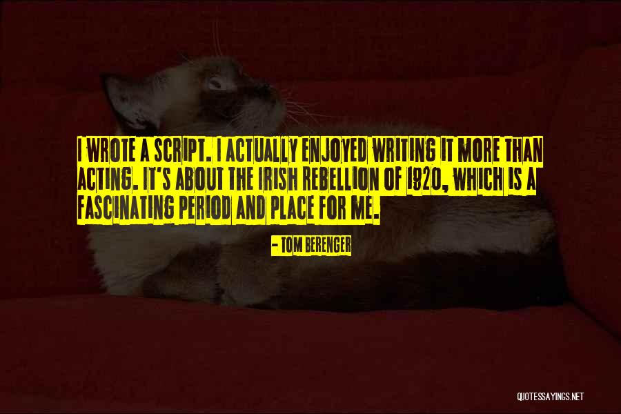1920 S Quotes By Tom Berenger 1920 S Quotes By Tom Berenger