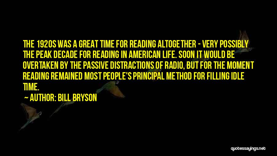 1920s Radio Quotes By Bill Bryson