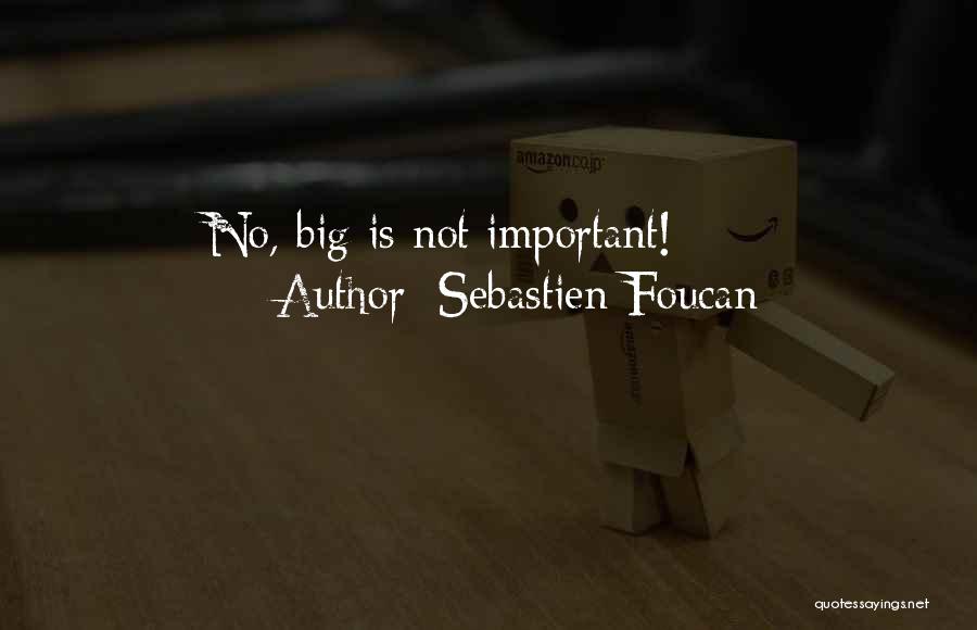 Sebastien Foucan Quotes: No, Big Is Not Important!