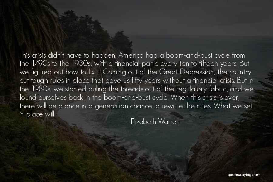 1930s America Quotes By Elizabeth Warren 1930s America Quotes By Elizabeth Warren