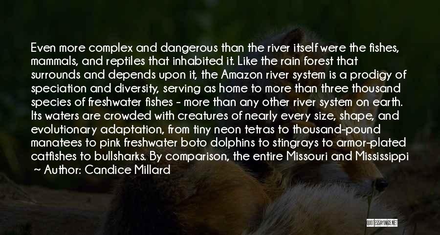 Candice Millard Quotes: Even More Complex And Dangerous Than The River Itself Were The Fishes, Mammals, And Reptiles That Inhabited It. Like The