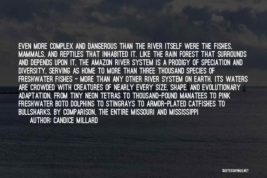 Candice Millard Quotes: Even More Complex And Dangerous Than The River Itself Were The Fishes, Mammals, And Reptiles That Inhabited It. Like The