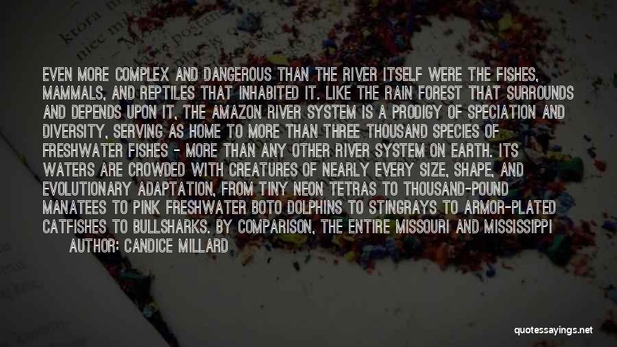 Candice Millard Quotes: Even More Complex And Dangerous Than The River Itself Were The Fishes, Mammals, And Reptiles That Inhabited It. Like The