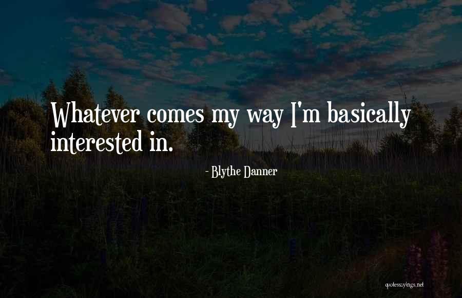 1937 Ford Quotes By Blythe Danner