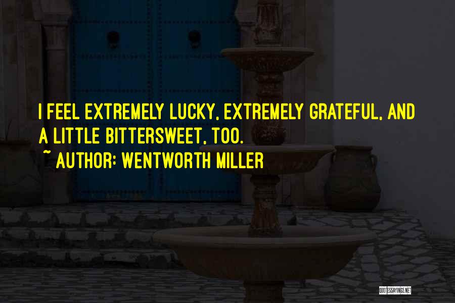 Wentworth Miller Quotes: I Feel Extremely Lucky, Extremely Grateful, And A Little Bittersweet, Too.