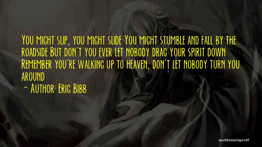 Eric Bibb Quotes: You Might Slip, You Might Slide You Might Stumble And Fall By The Roadside But Don't You Ever Let Nobody