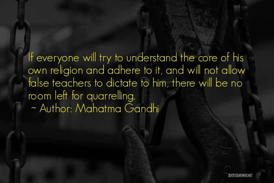 Mahatma Gandhi Quotes: If Everyone Will Try To Understand The Core Of His Own Religion And Adhere To It, And Will Not Allow