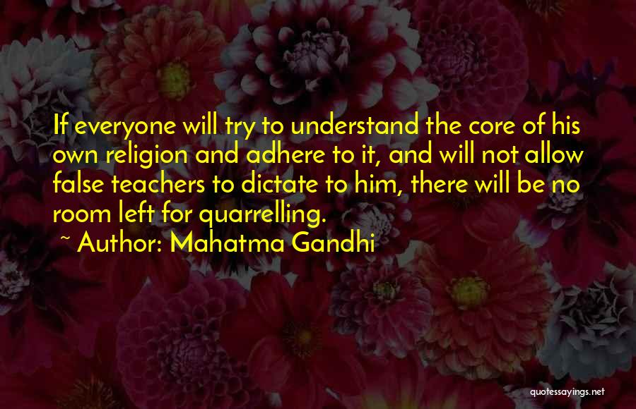 Mahatma Gandhi Quotes: If Everyone Will Try To Understand The Core Of His Own Religion And Adhere To It, And Will Not Allow