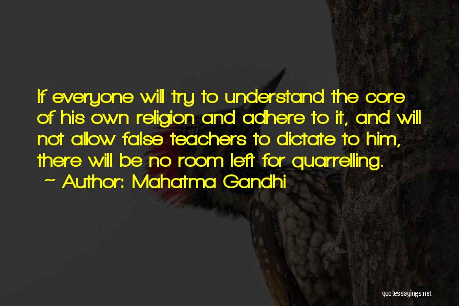 Mahatma Gandhi Quotes: If Everyone Will Try To Understand The Core Of His Own Religion And Adhere To It, And Will Not Allow