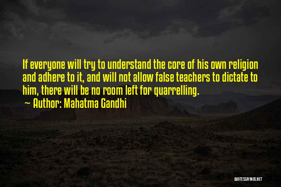 Mahatma Gandhi Quotes: If Everyone Will Try To Understand The Core Of His Own Religion And Adhere To It, And Will Not Allow
