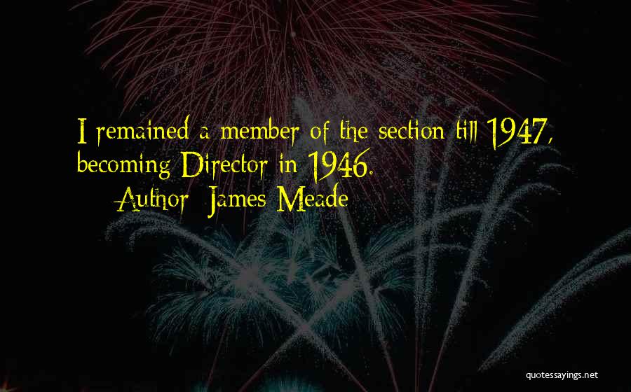 1947 Quotes By James Meade