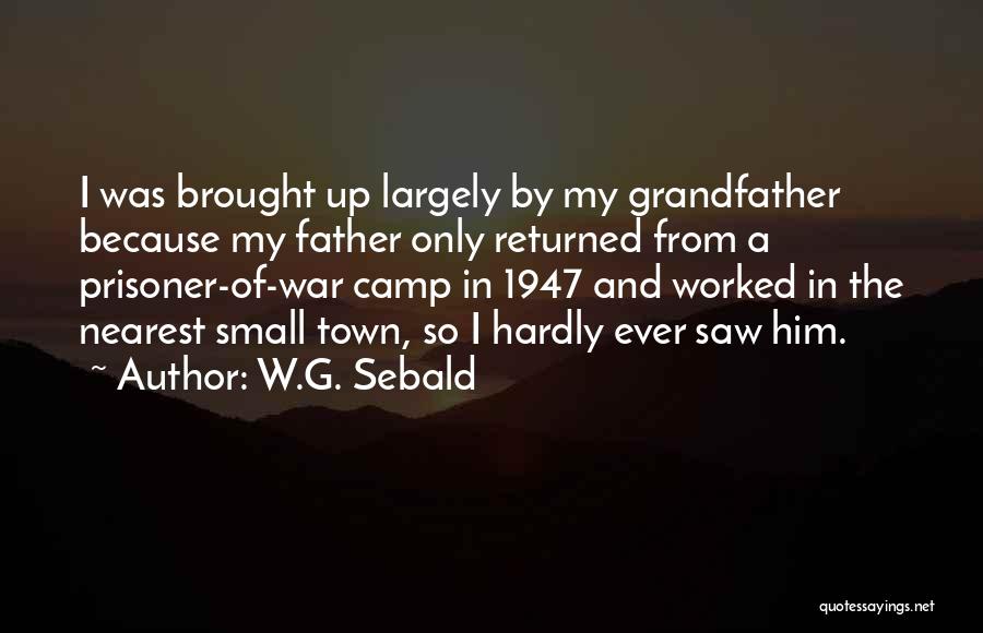 1947 Quotes By W.G. Sebald