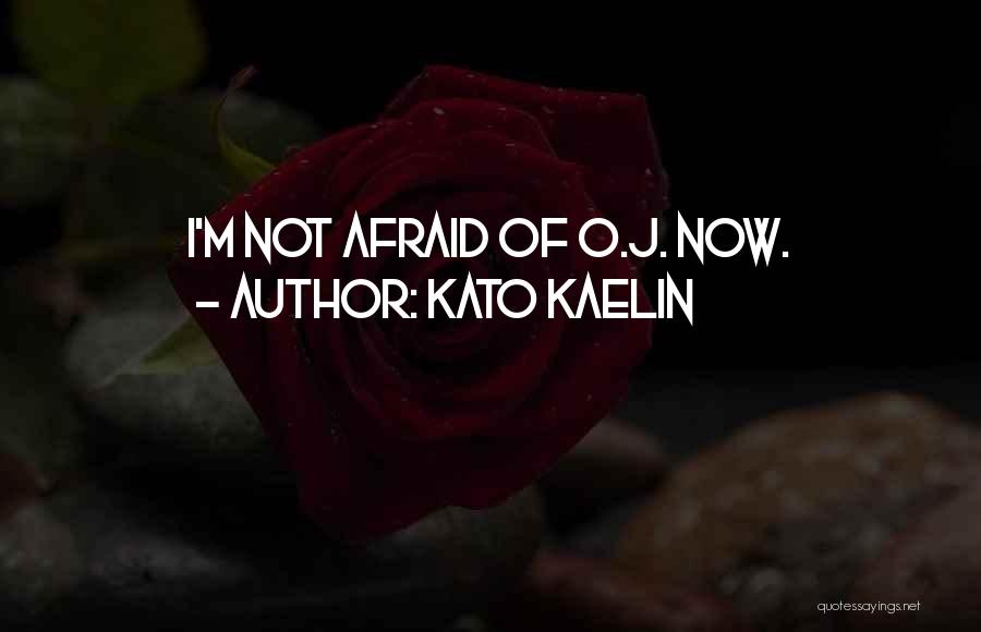 Kato Kaelin Quotes: I'm Not Afraid Of O.j. Now.