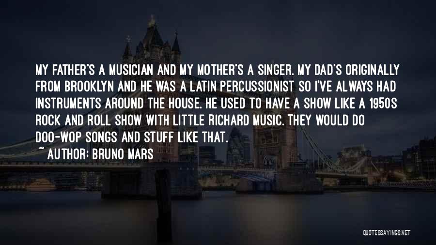 1950s Rock And Roll Quotes By Bruno Mars