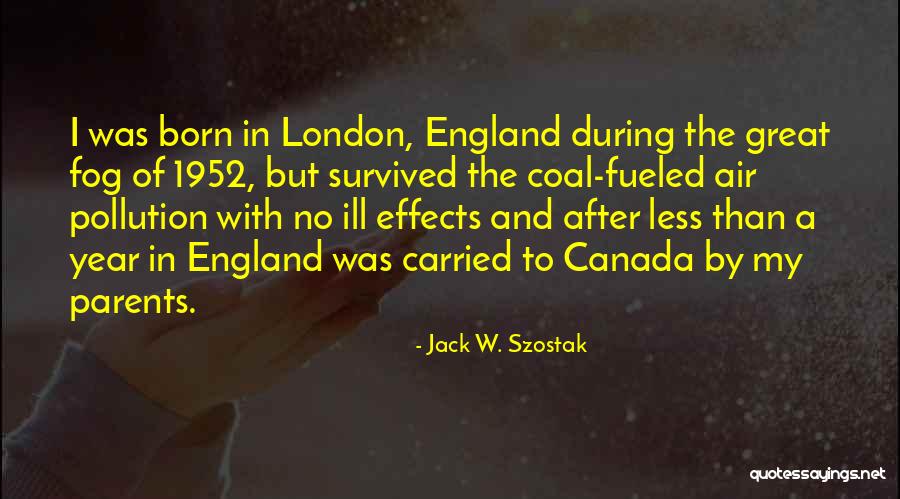 1952 Quotes By Jack W. Szostak 1952 Quotes By Jack W. Szostak